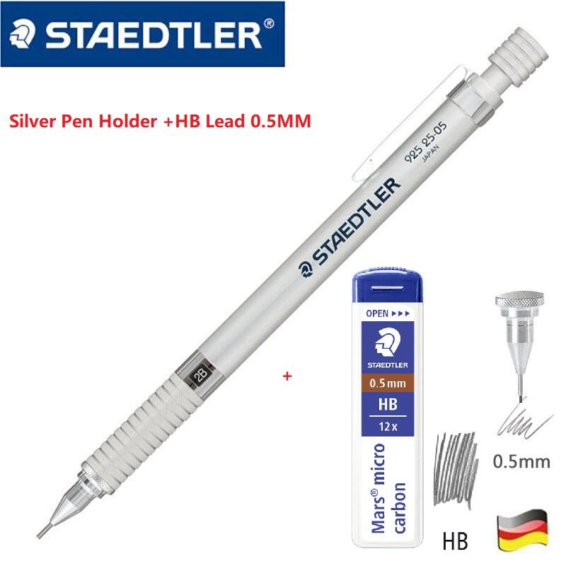 Staedtler 925 Auto Pencil,0.3-2.0mm Precision Technical Pencil Premium Full Metal Drafting Pencil for Art Collectors&Designers
