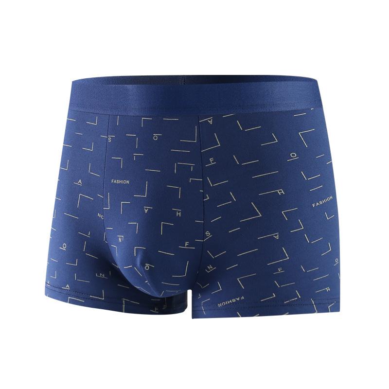Summer Men's Underwear Men's Four Cornered Shorts Teenagers' Flat Cornered Shorts