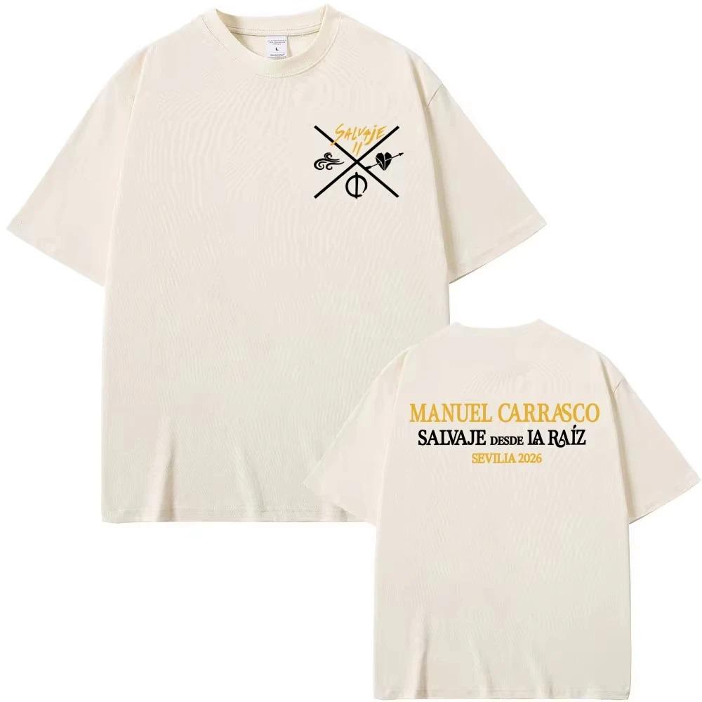 Unisex Unisex Fashion Oneck T Shirts Unisexuel Carrasco Salvaje Desde Ia Raiz Sevilla 2026 Print Tshirt Male Cotton Tshirt Streetwear