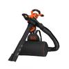 Black-Decker BEBLV300-QS Leaf Blower Vacuum Shredder 3000W Black/Orange