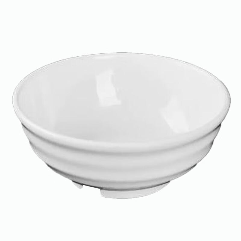 Homeglen A5 White Melamine Rice/Porridge Bowl (2-Pack)