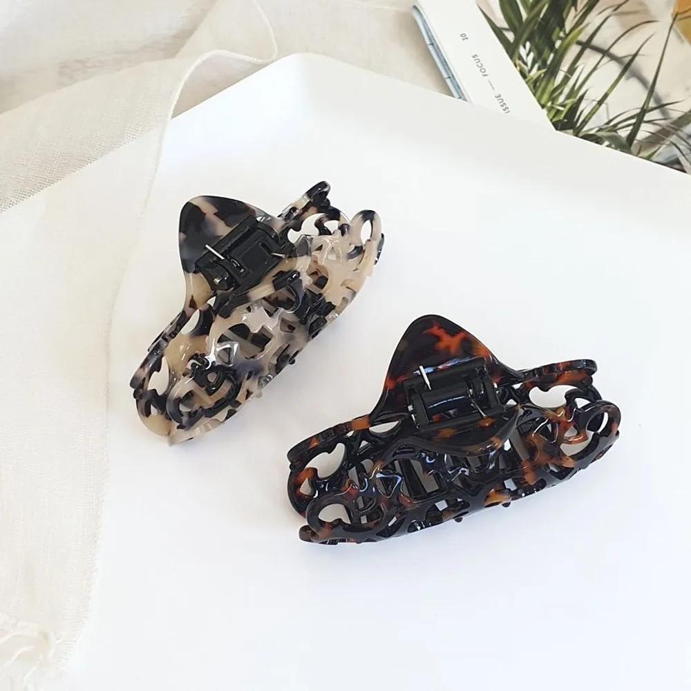 H-953 Leopard Print Pattern Updo Clip / Hairpin