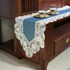 Waterproof Chinese Oil-proof Table Flag PU Coffee Table Tablecloth Tea Flag Long Light Luxury TV Cabinet