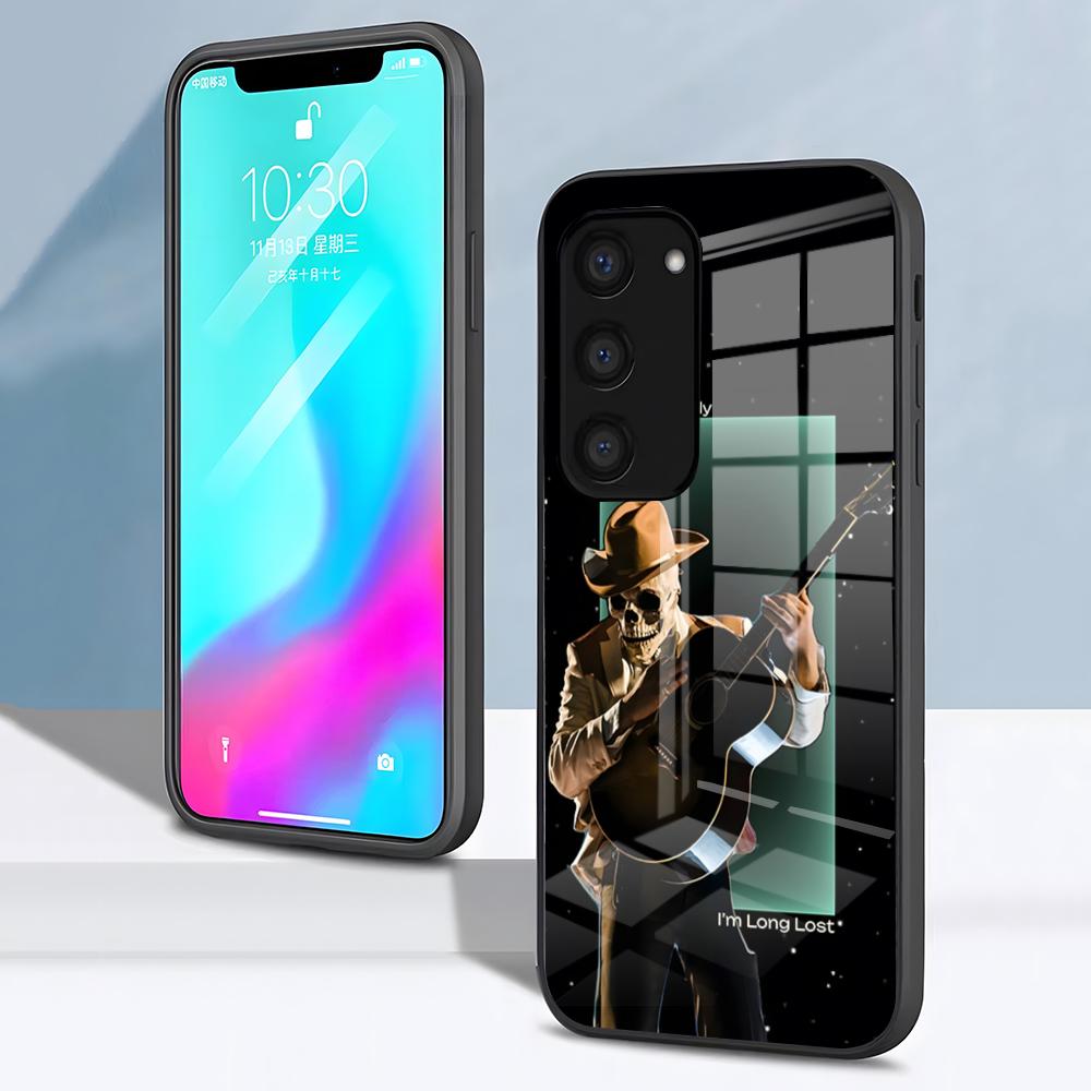 

L-Lord H-Huron Band Phone Case For Samsung S26 S25 S24 FE S23 S22 S21 Plus S20 Ultra Note20Ultra Black Glass Cover Galaxy S26