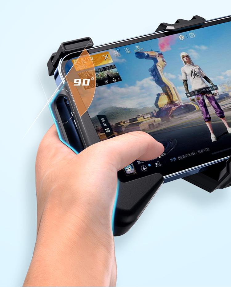 Z11 Two-in-One Gaming Controller: Mobile Esports PUBG Grip Assist, King of Glory Non-slip Design.