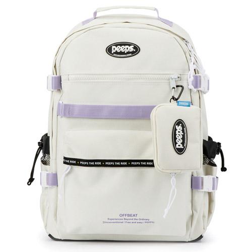 Peeps Offbeat Backpack(Ivory)