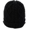 Mizuno Simpleis Knit Cap with Size F Peak, C2JWCZ51, Men's, Black, (56-60cm)
