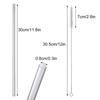 6pcs Replacement Straws Fit for Adventure Quencher 20 30 40 Oz Cup Straws with Cleaning Brush