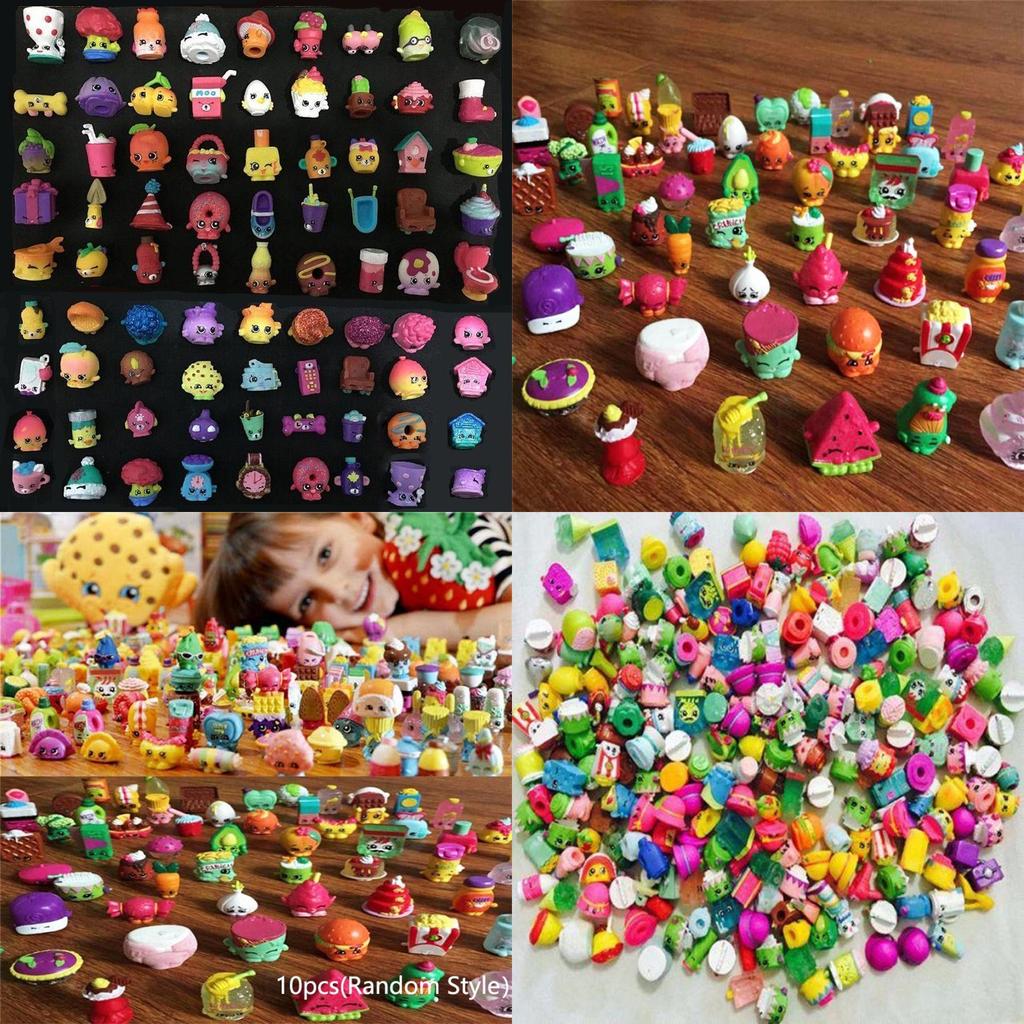 Various Styles Shopkins Season 2-5 Mini Toys Perfect For Kids Playing And Studying