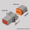 DT 2-Pin Waterproof Automotive Wiring Harness Plug DEUTSCH DT04-2P/DT06-2S Connector