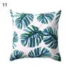 Talos moderner dekorativer Kissenbezug mit Blattdruck, für Zuhause, Sofa, Überwurf, Kissenbezug mit Reißverschluss