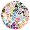 10/30/50/100pcs INS Style Watercolor Cartoon Stickers Aesthetic Decals Waterproof Decorative Scrapbook Phone Cute Sticker Gifts