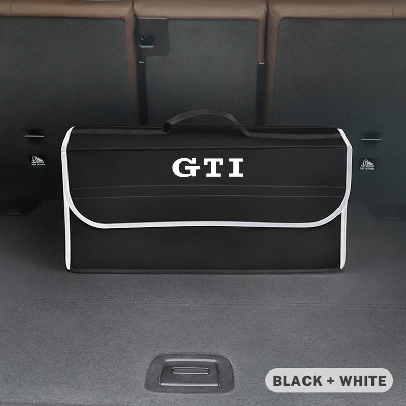 Valve Stems Caps VW Car Interior Organizer Box Foldable Felt Cloth Storage Bag For Volkswagen Polo Golf GTI CC Tiguan Arteon Pas zw4