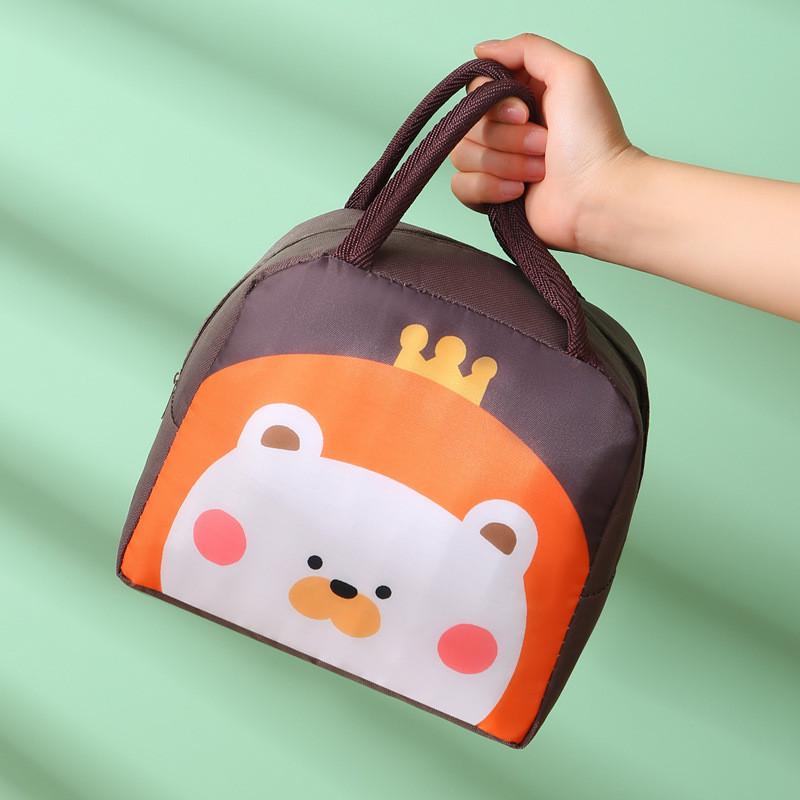 Cute And Fun Oxford Cloth Lunch Box Bag For Food Drinks And Snacks Multi-purpose