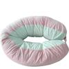 Multi-Functional Pea Bolster Pillow for Girls and Pregnant Women, Full-Body Support for Side Sleeping and Leg Clamping
