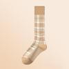 Retro Peacock-patterned Ankle Socks for Children, Suitable for Autumn and Winter, Slimming and Warm Cotton Socks