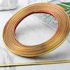 2 Rolls PVC Wall Trim Molding Self Adhesive Flexible Strip for Bathroom Bedroom Ceiling Decoration Molding Trim
