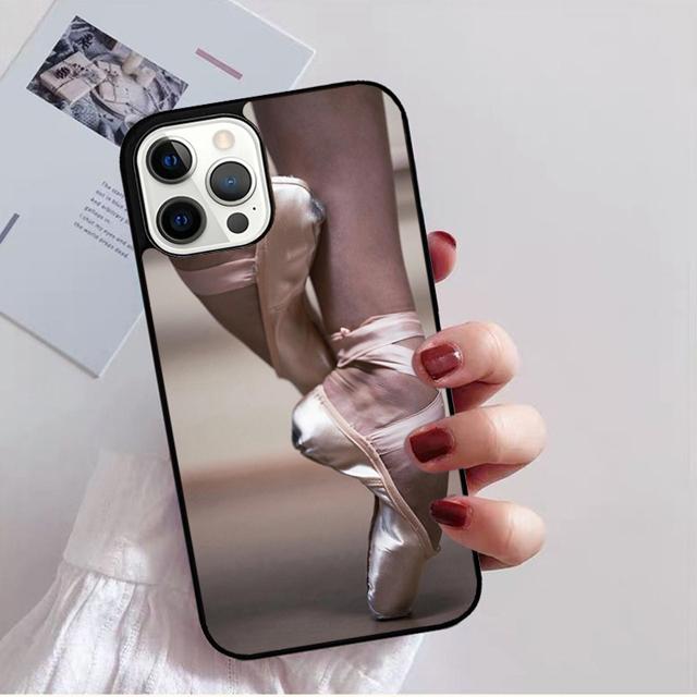 Ballet Ballerina Dance Shoes Phone Case Back Cover for iPhone 17 Air 16 15 14 13 11 12 Pro Max PlusS Shell Coque