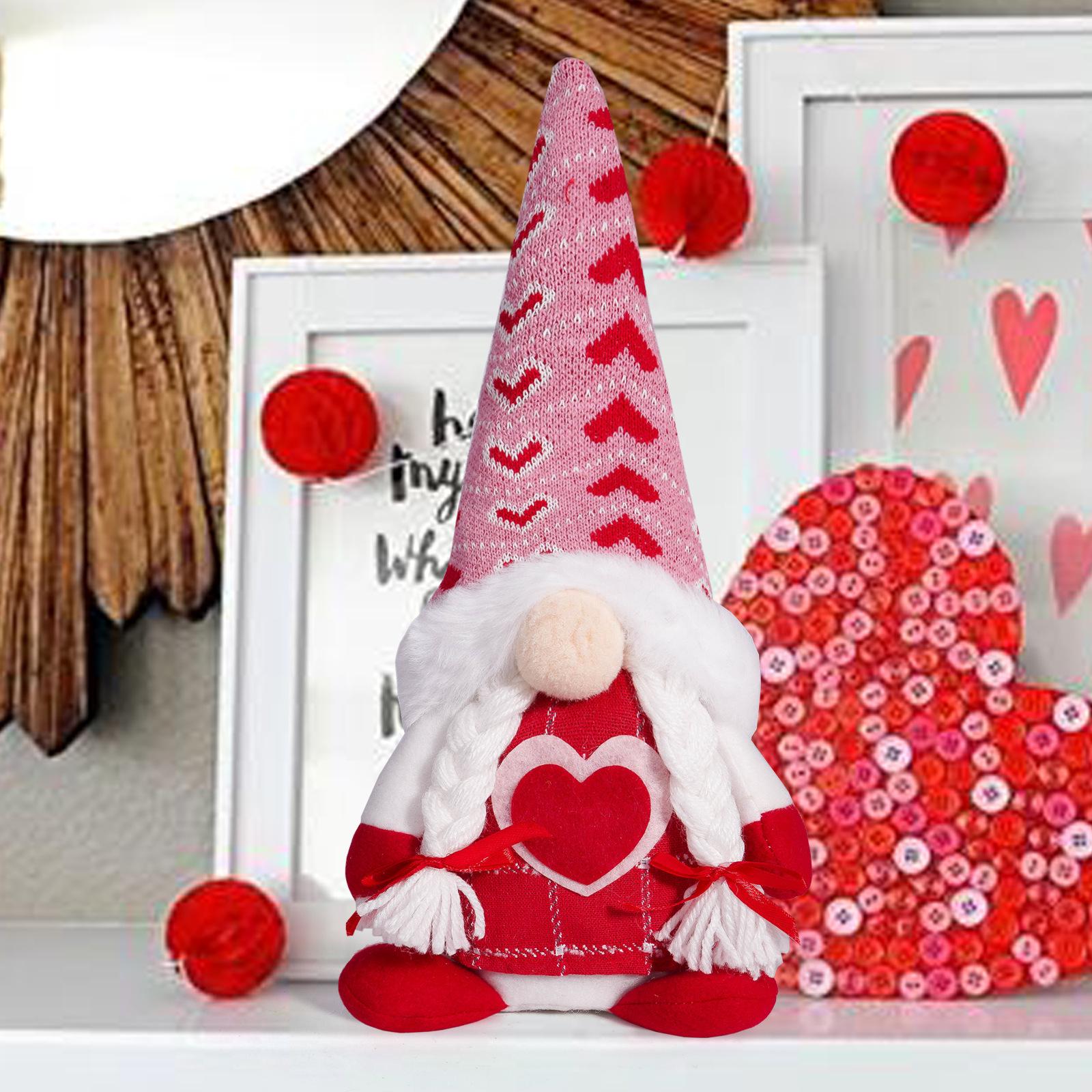 Valentine s Faceless Doll with Heart Sign - Rudo Festival Decoration