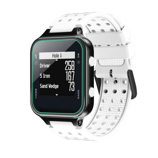 Watch Band Soft Silicone 20mm Watchband Wrist Strap Replacement  for Garmin Approach S20/Forerunner 220 230 235 630 620 735