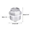X AUTOHAUX Oil Drain Plug Oil Drain Bolt Magnetic Sump