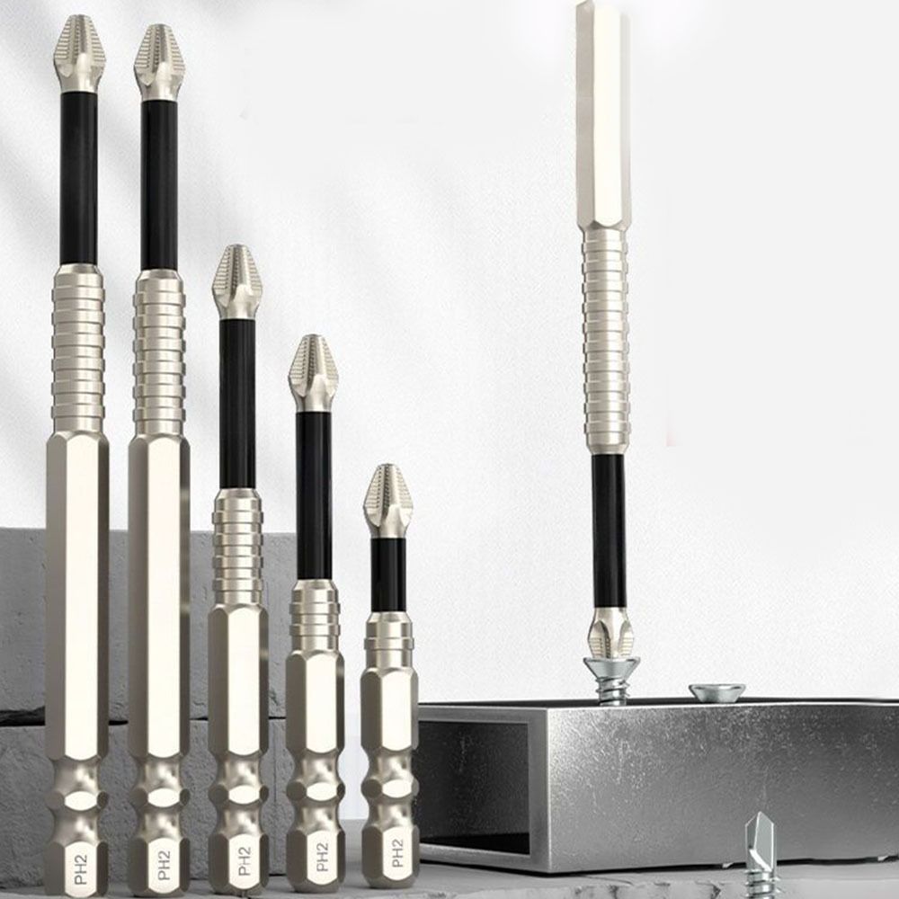 Impact Resistant Cross Bit K5 Thread PH2 Screwdriver Bits  Screw Driver Hand Tool
