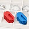 Data Cable Storage Box, with Layered Design, Compact Portable 3D Printed Cable Wrapper, for Charging Data Lines
