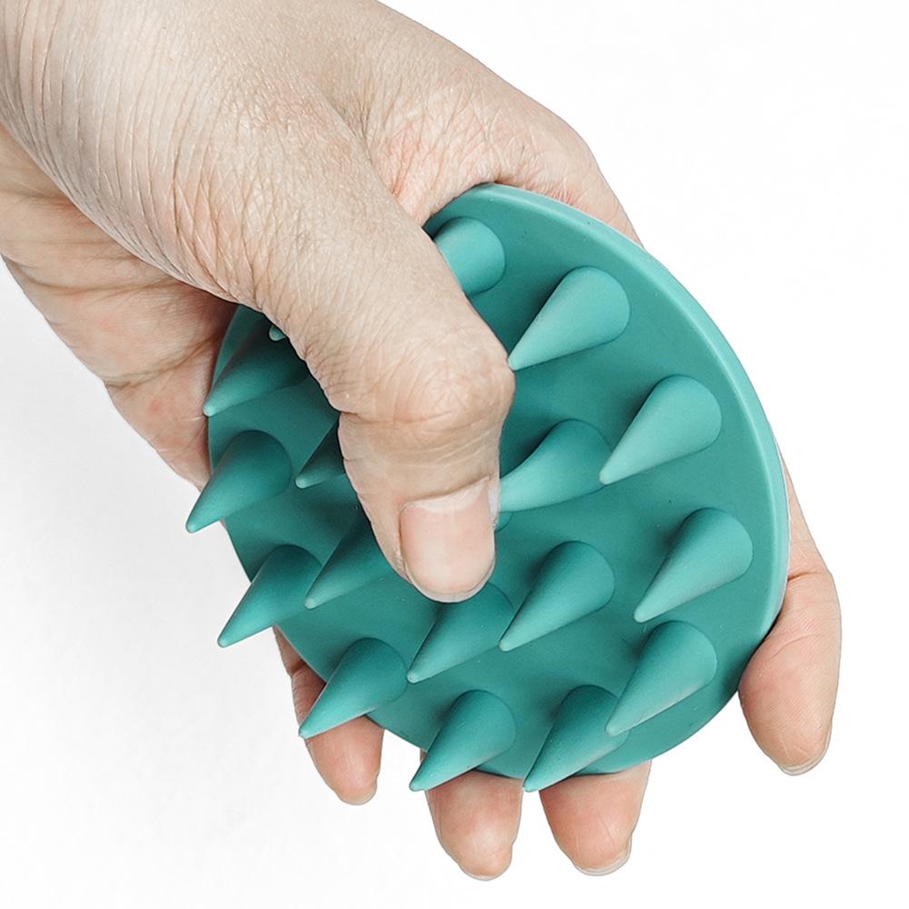 Silicone Dual-use Scalp Massage Brush for Wet & Dry Hair