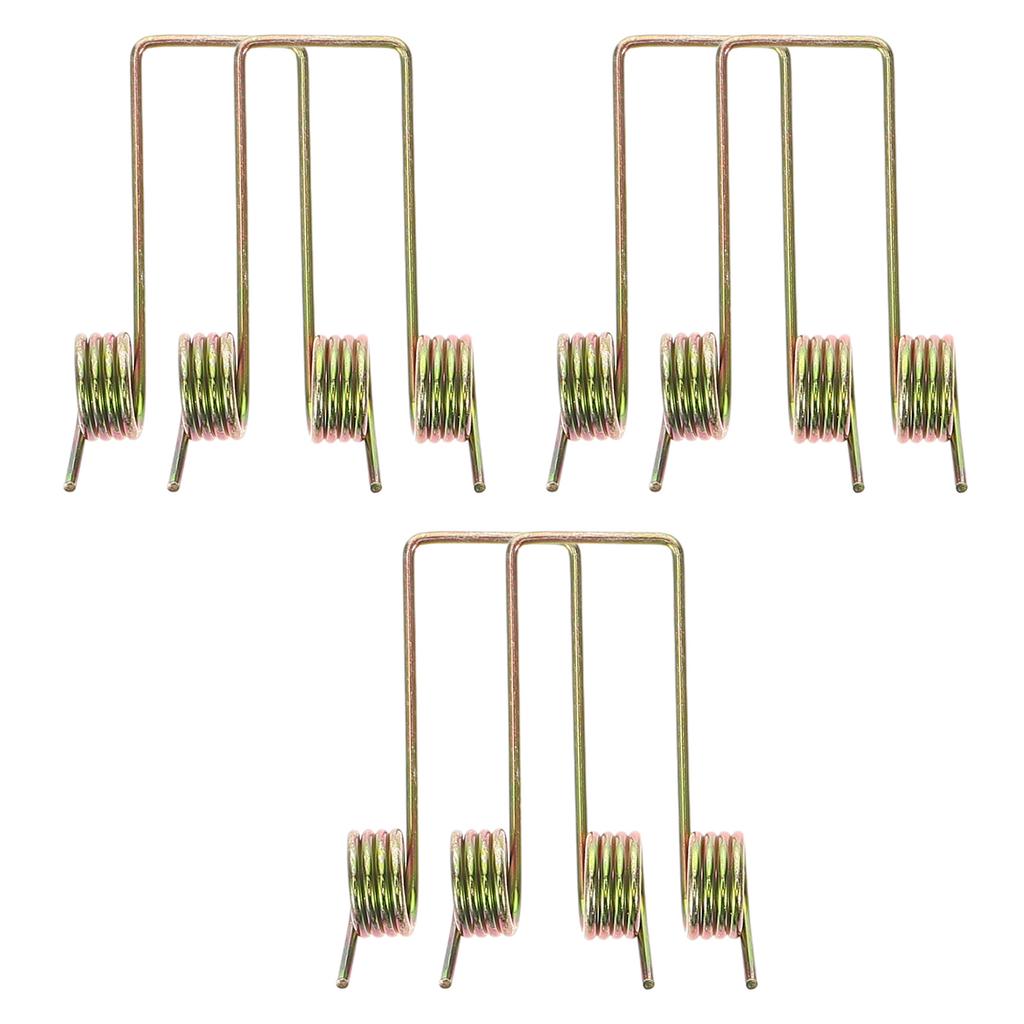 6 ks jarních doplňků Univerzální fit Torzní pružiny pro víko odpadkového koše s výklopným víkem Bezpečné uzavření Spolehlivá kovová pružina