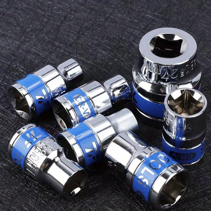 8-32mm 1/2" Drive Deep Impact Socket Set Drive Metric Wrench Socket Deep Impact Socket Pneumatic Wrench Head Tire Removal Tools