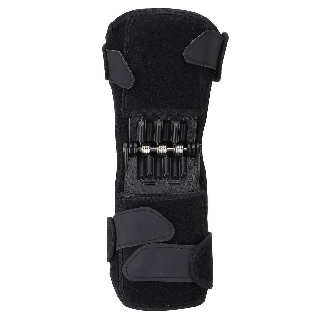 Knee Booster Brace Rebound Spring Joint Support Adjustable Knee Stabilizer Pads for Men Women Climbing Mountaineering