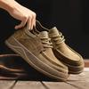Heren Gevulkaniseerde Schoenen Herfst Nieuwe Mode Vintage Comfortabel Veterschoenen Casual Schoenen Buiten Antislip Hoogte Verhogende Sneakers