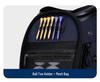 PGM Hard Shell Telescopic Golf Bag, Four-Wheel Push-Type, Waterproof, with Double Bag and Inverted Club Holder for Men and Women