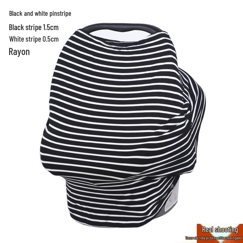 Nursing Cover & Scarf: Anti-Exposure Breastfeeding, Stroller & Shopping Cart Cover.