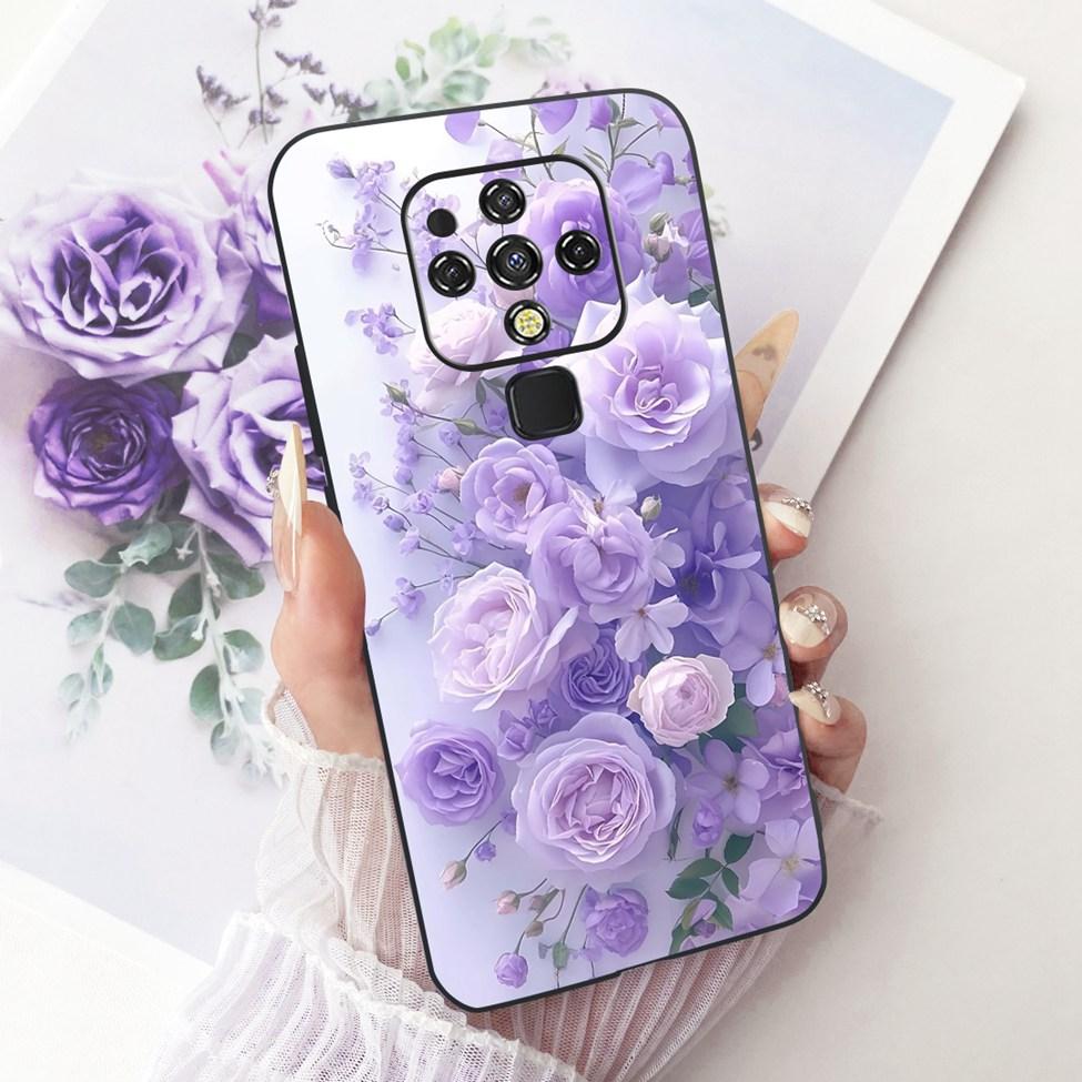 For Tecno Camon 16 CE7 CE7j CE9h Case For Tecno Camon 16 Pro Cover Cute Cat Fashion Butterfly Painted Casing