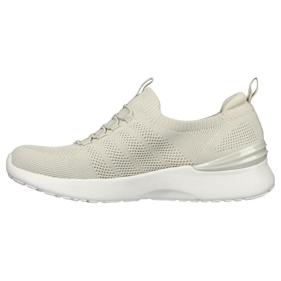 Skechers Skech-Air Dynamight Round Toe Slip-On Comfortable Lightweight Low-Top Casual Shoes Women sneakers Beige 149754-NAT 35.5