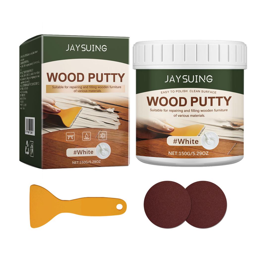 150g Holzreparaturpaste, 3 Farben Kratzer Risse Reparatur Füllcreme für Schränke Schreibtische, Holzmöbel Aufarbeitungsfarbe