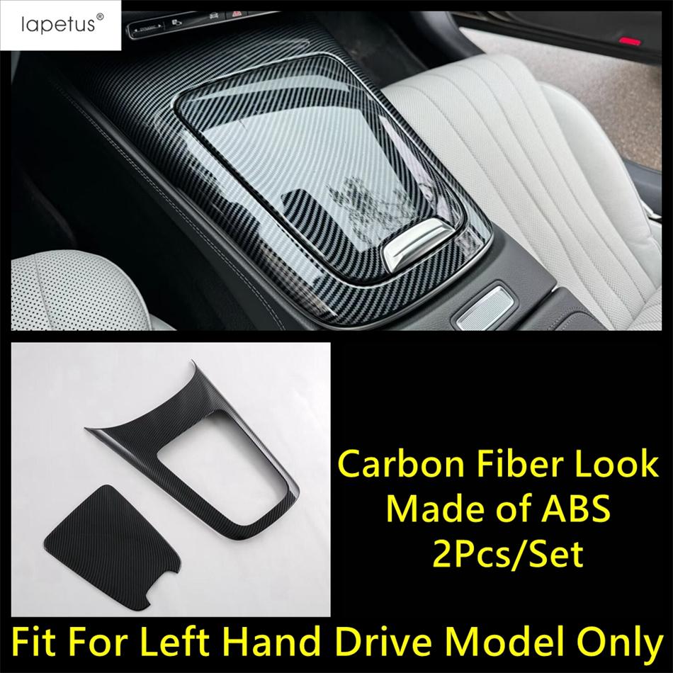 Rear Armrest Box AC Air Panel / Gear Shift / Water Cup / Hand Brake Cover Trim Accessories For Benz E-Class W214 E300 2024 2025