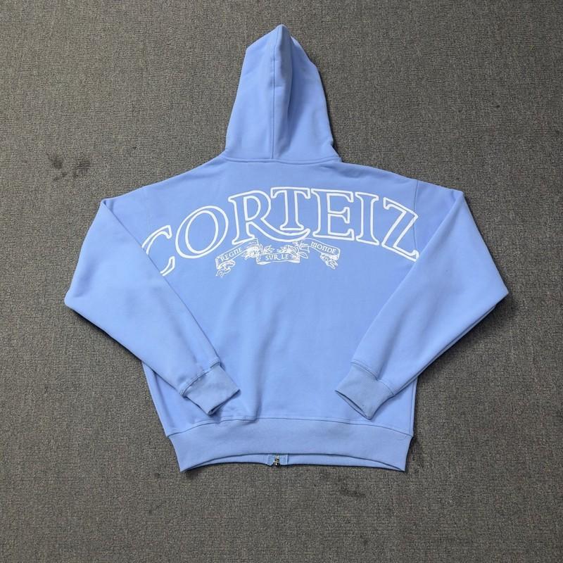 Vintage Hip Hop Zip-Up Hoodie Sweatshirt Set Teens Loose Fit Long Sleeve Casual Streetwear