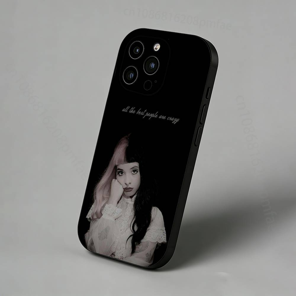 Singer M-Melanie M-Martinez Slim Back Phone Case for iPhone 17,16,15,14,13,12,11 Pro,Max,Plus,X,XS,XR,SE,Mini Protective Cover