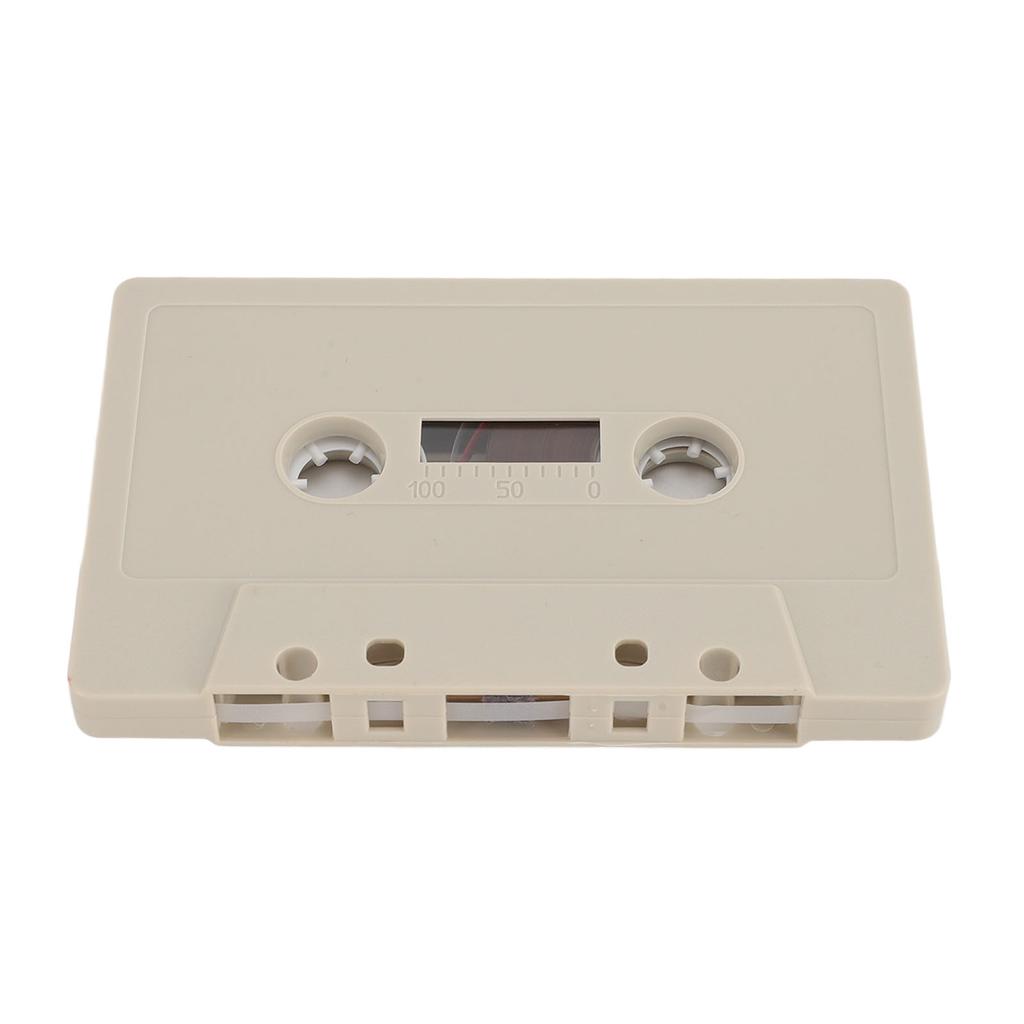 Blank Cassette Tape 45 Minute Premium Sound Empty Cassette Tape with Clear Case for Sound Music Recording