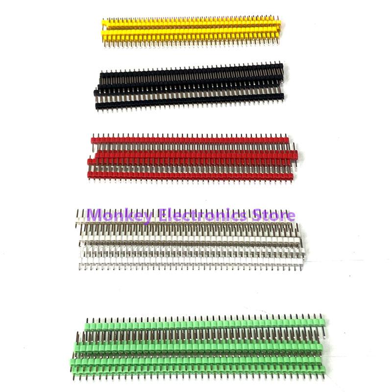 11pcs 1x11 , 11 PinSingle Row Male and Female 1.11 Breakable Pin Header PCB JST Connector Strip for Arduino DIY Kit