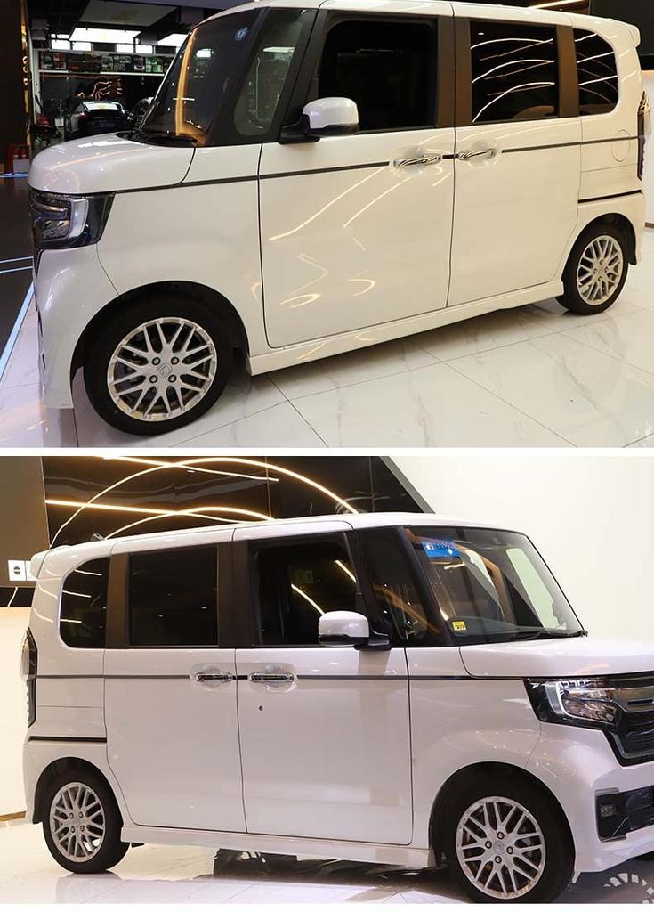 Hcilloend Set of Carbon Fiber Side Door Waistline Stickers for Honda These side door decals are perfect for adding a touch of style to your 14-Piece