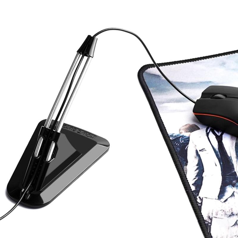 New Mouse Cable Holder High Quality Mouse Bungee Cord Clip Wire Organizer