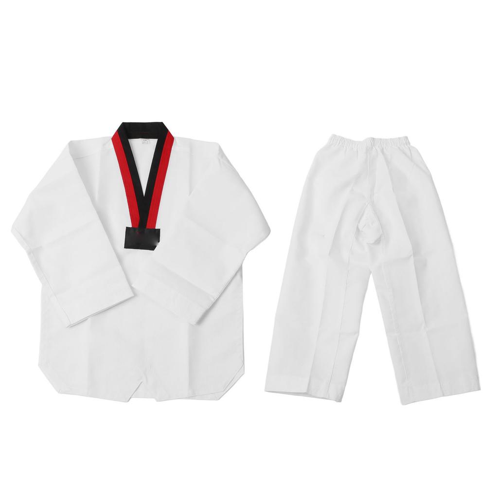 Kids White Taekwondo Uniform TKD Costumes Clothing WTF Karate Judo Taekwondo Dobok Clothes