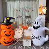 Cross-border Halloween Inflatable Pumpkin Ghost Tumbler Scene Decoration