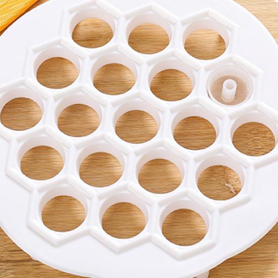 Dumpling Maker Portable Easy to Clean ABS Dough Press Cutter Kitchen Gadget