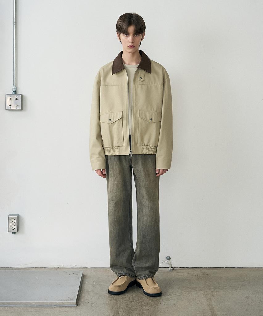 Draw Fit Heritage Hunting Blouson Jacket [Sand Beige]