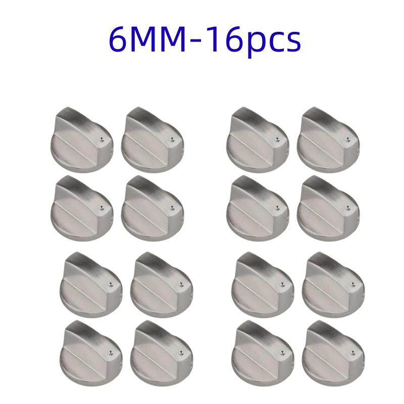 Universal Rotary Switch Control Knobs Replacement Kitchen Cooker Gas Stove Oven Cooktop Control 6mm/8mm