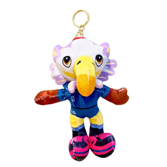 Mascot Plush Keychain FIFA Memorabilia Plush Soft Stuffed Animal Cute Soccer-Themed